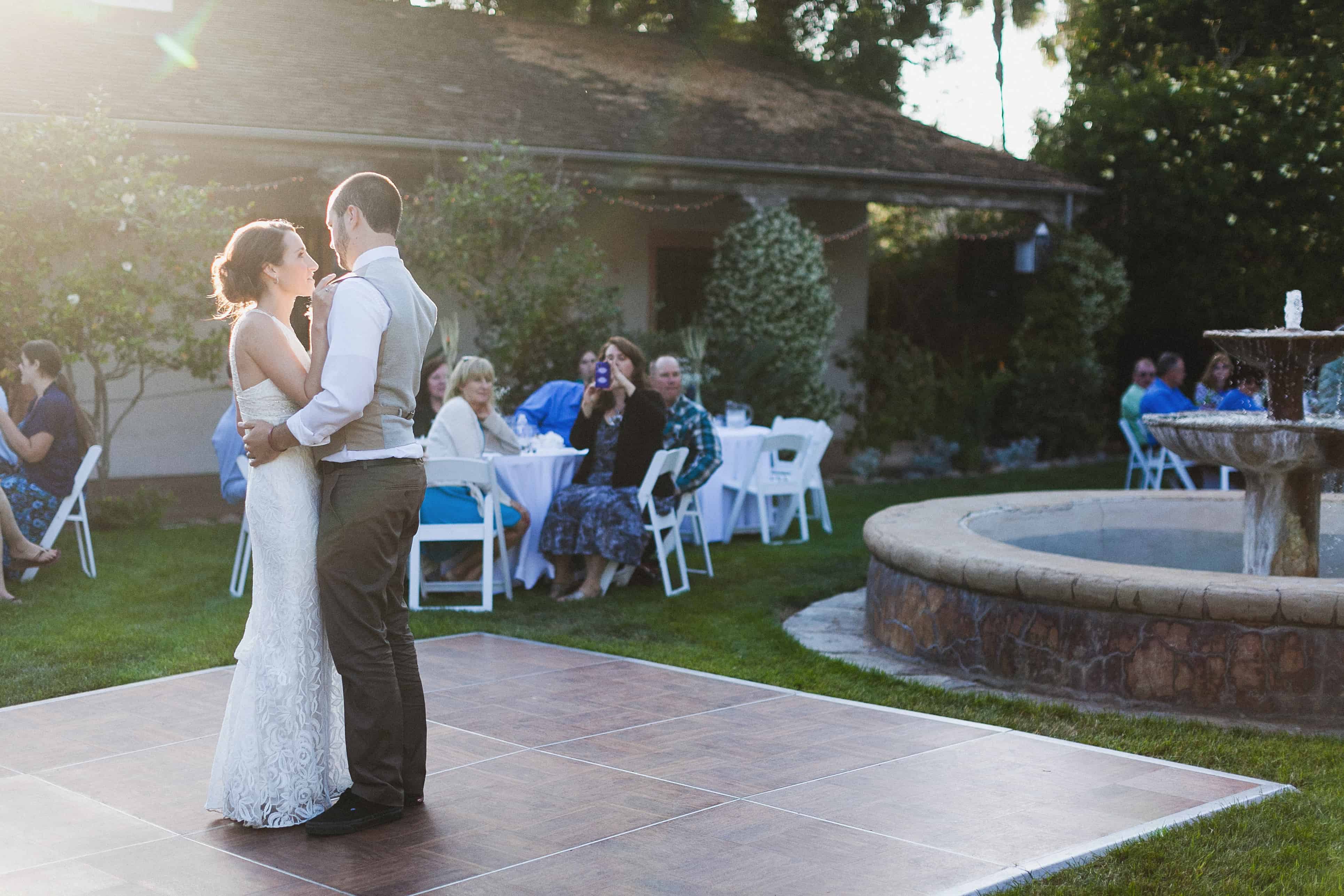 First dance as Husband and Wife