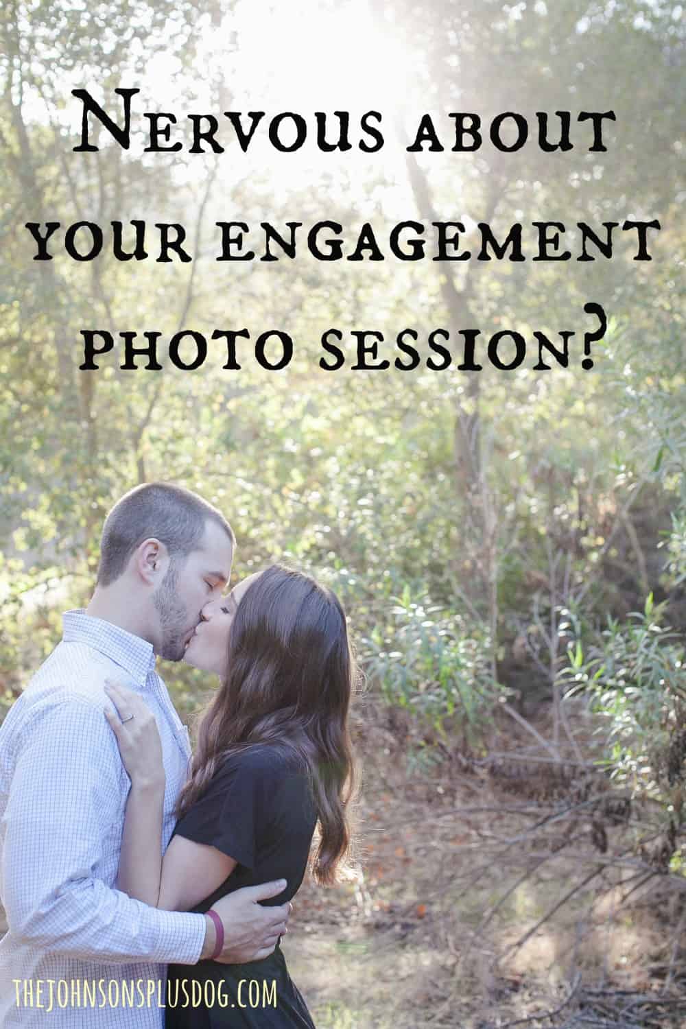 Nervous about your engagement photo session? Engagement picture advice