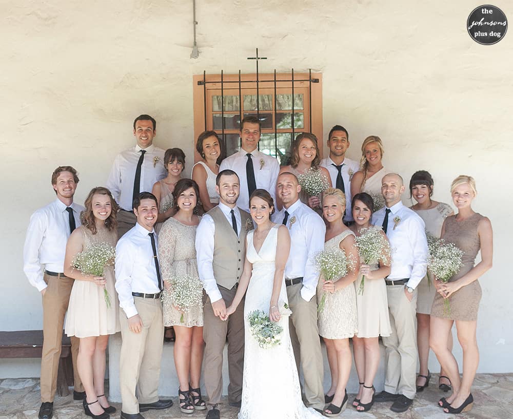 how to choose your bridal party - everyone