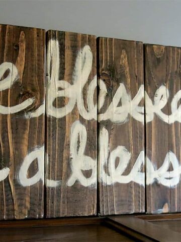 Mater Rustic Sign How To Make A Wood Sign Look Rustic