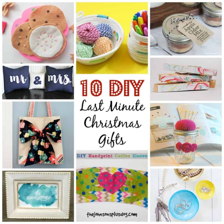 10 DIY Last Minute Christmas Gifts
