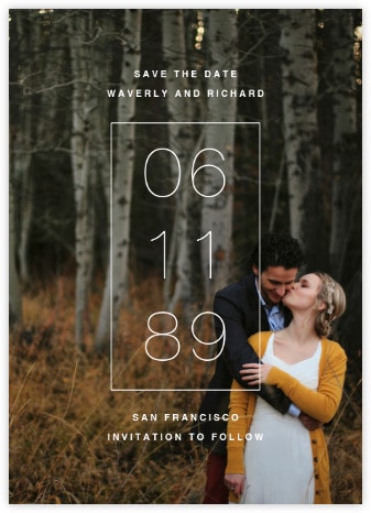 creative save the date ideas the johnsons plus dog electronic wedding save the date