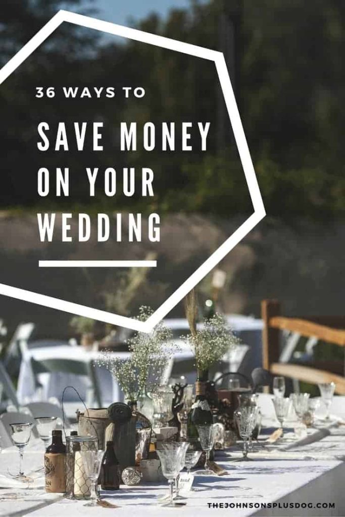 Looking for cheap wedding ideas? Try some of these genius ways to save money on your wedding!