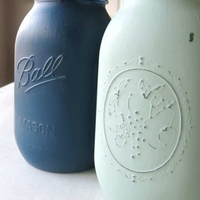 How To Paint Mason Jars