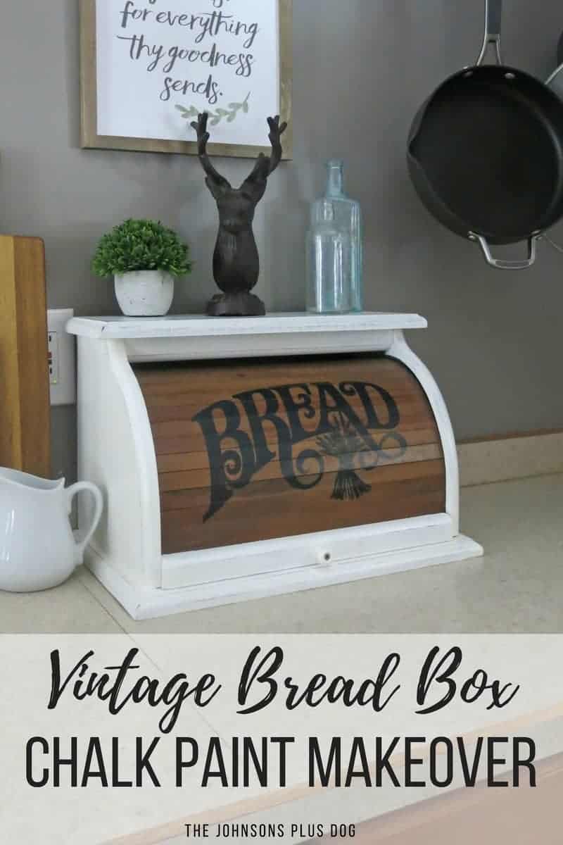 Vintage Bread Box Chalk Paint Makeover - Making Manzanita