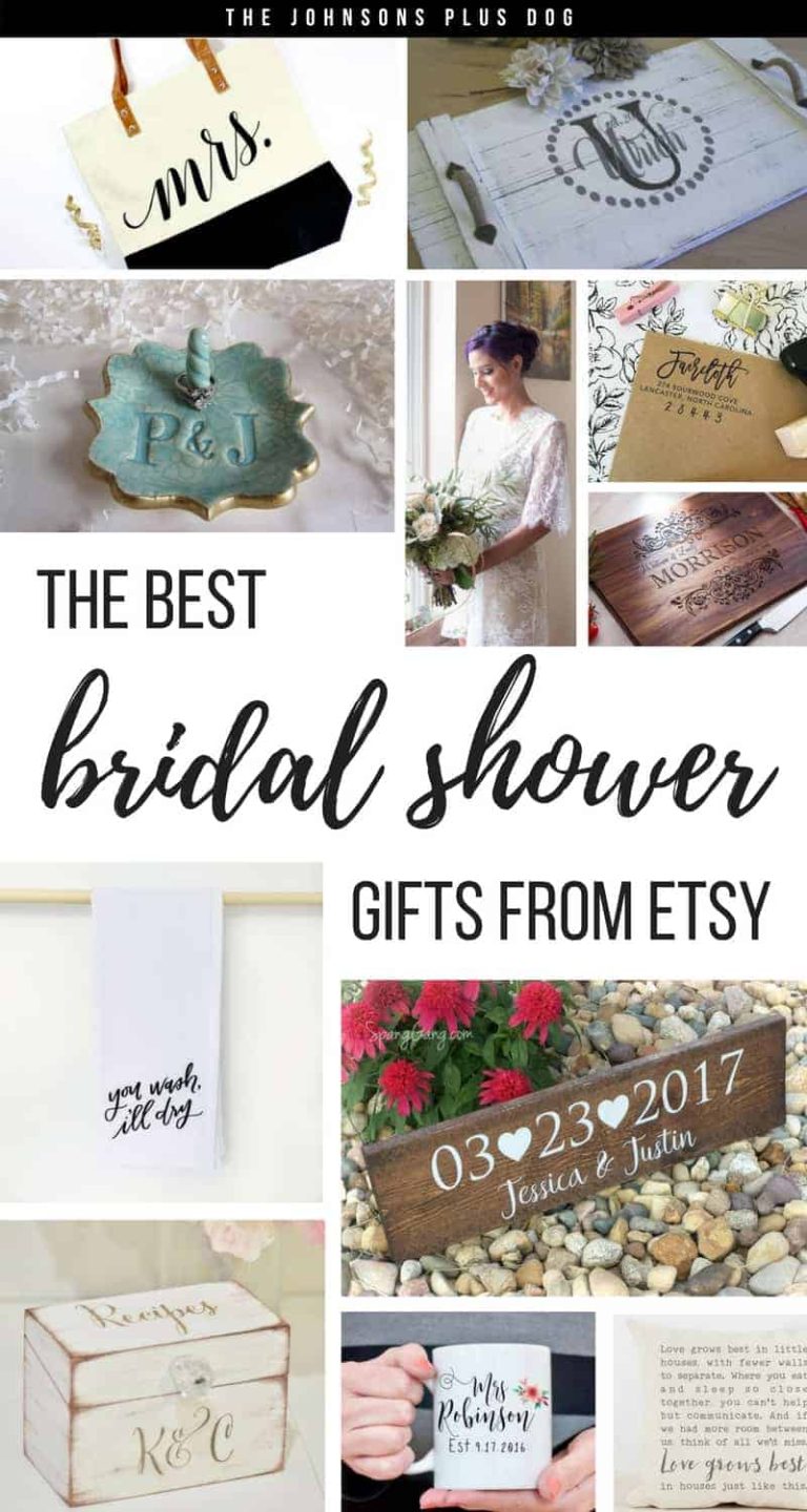 The Best Bridal Shower Gifts from Etsy