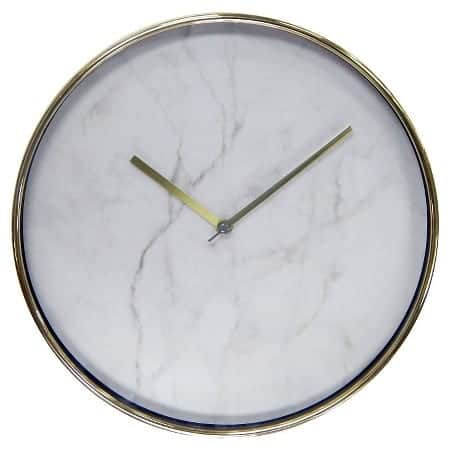 Marble Clock from Target