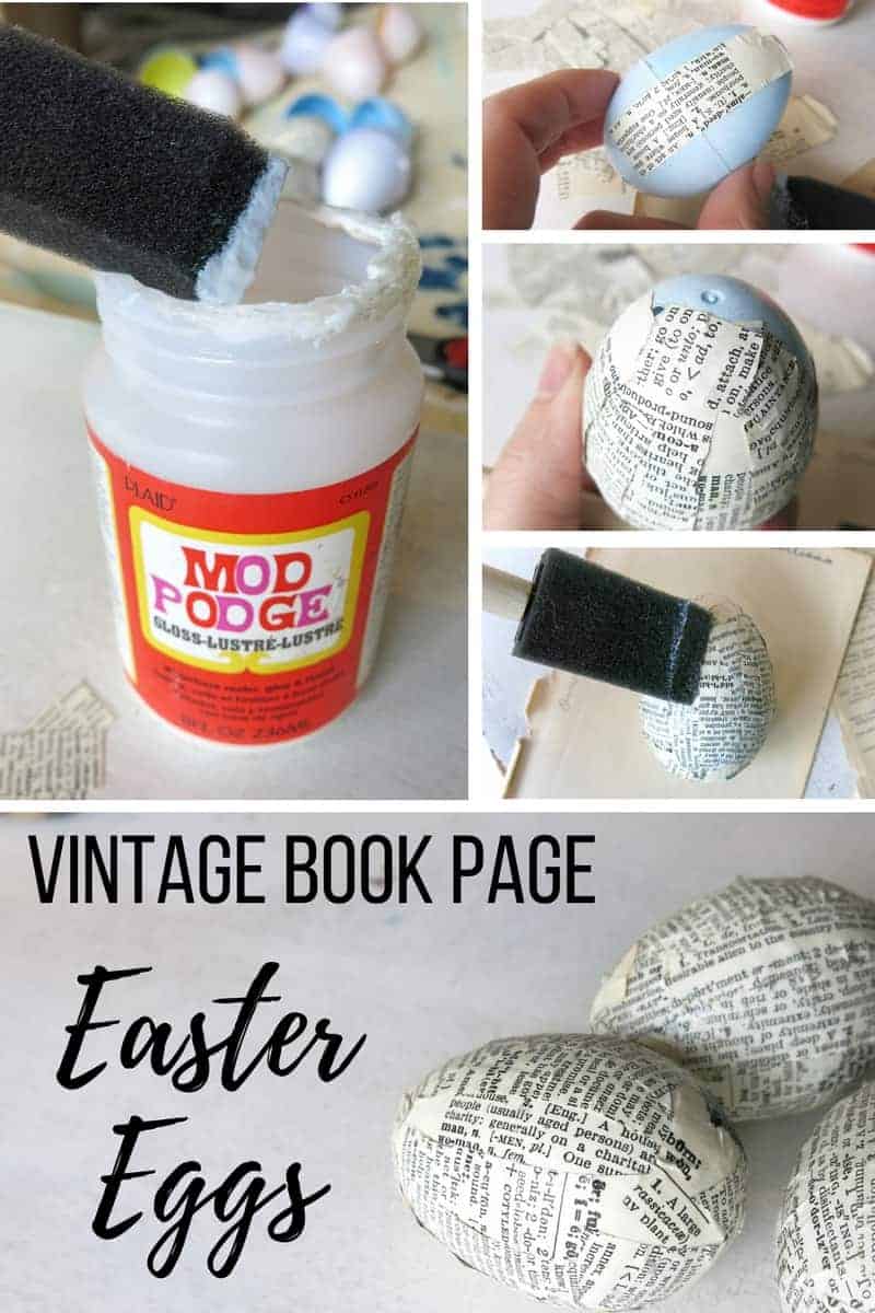 How to Upcycled Plastic Easter Eggs: a quick Easter craft with just a few supplies