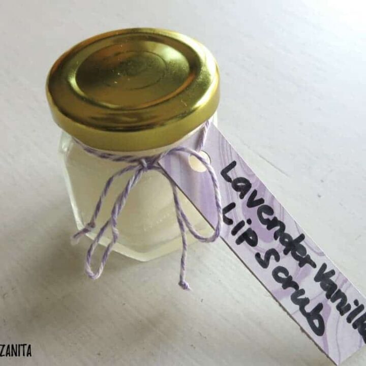 How to Make DIY Lavender Vanilla Lip Scrub