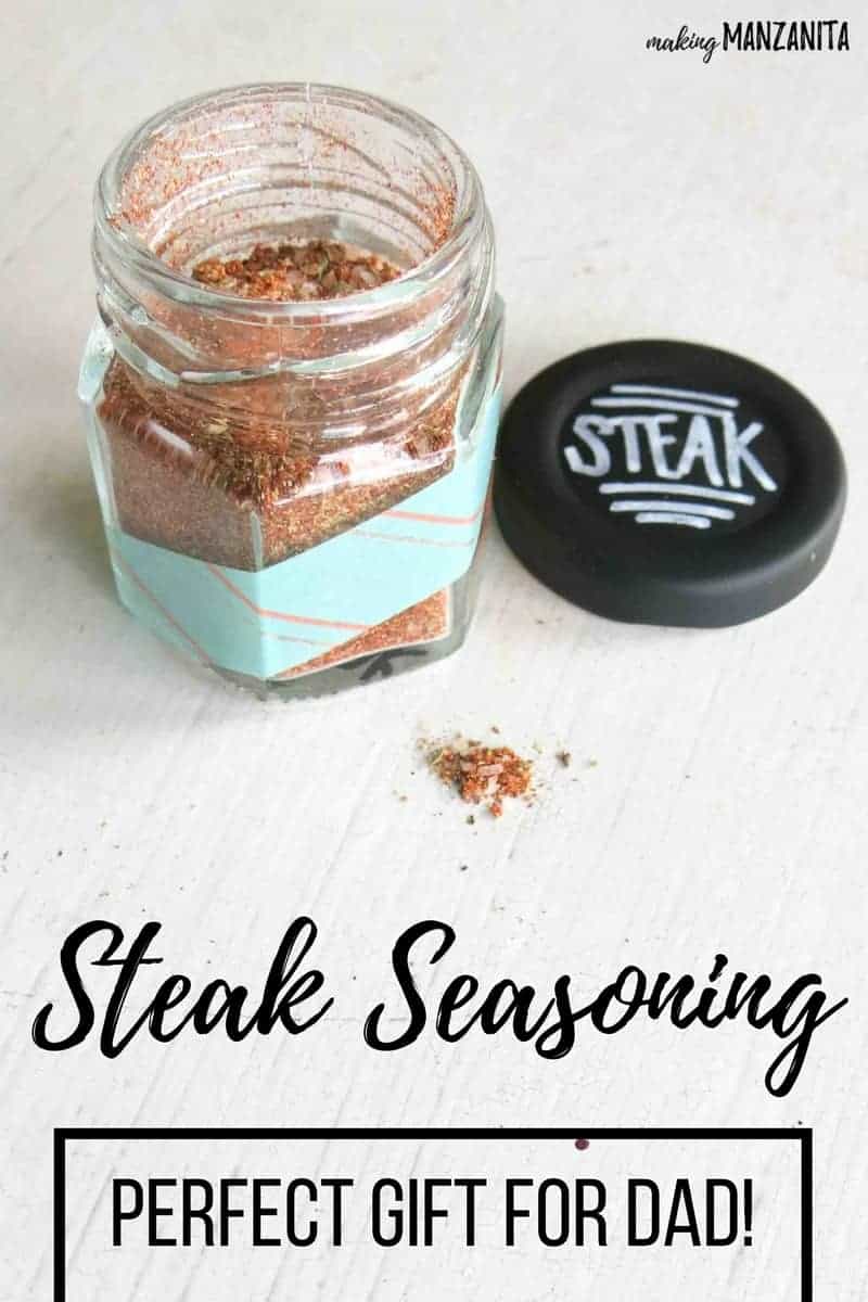 Use this DIY steak seasoning for a delicious, flavorful steak recipe.