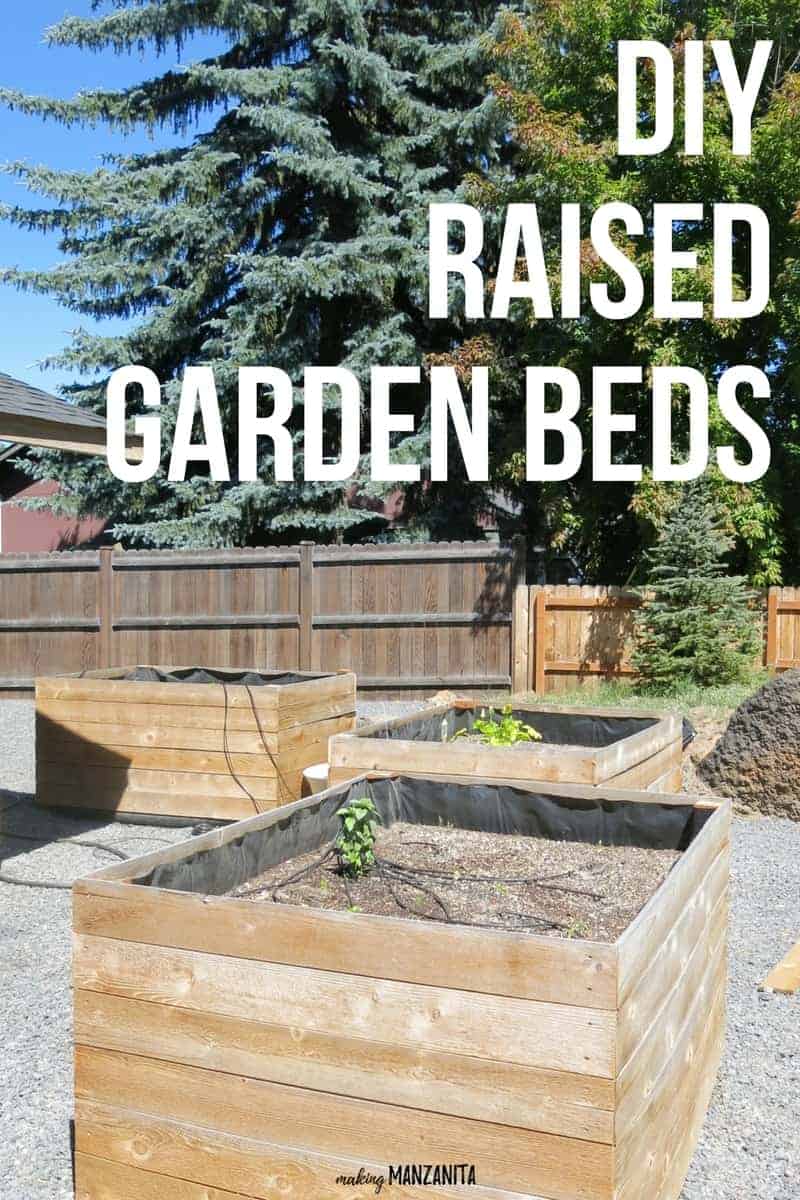 How to build DIY raised garden beds