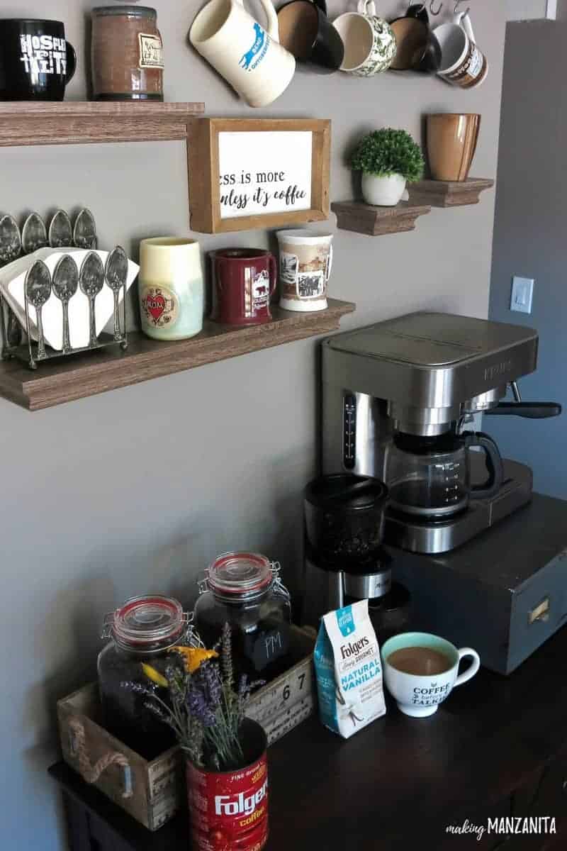 Are you a coffee addict like me? Then you seriously need a home coffee station! Learn all about it in this article!