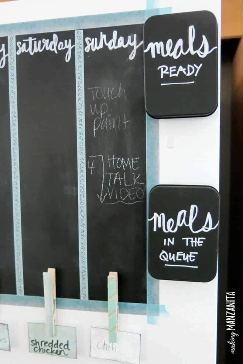 How to create a command center on fridge to organize your life | Fridge command center | Calendar on the fridge | Magnetic command center | How to decorate your fridge | Organization ideas | Weekly schedule on fridge | Meal planning on fridge | magnet to-do list | organization center to run your family's busy schedule