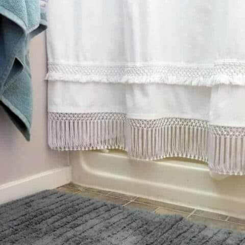 How to Fix a Shower Curtain That's Too Short