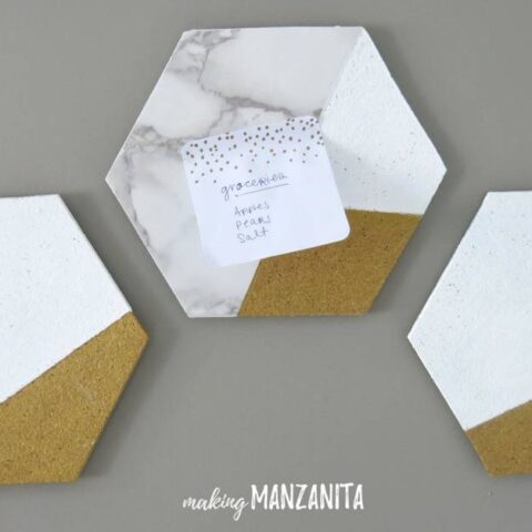 How To Make Hexagon Cork Boards