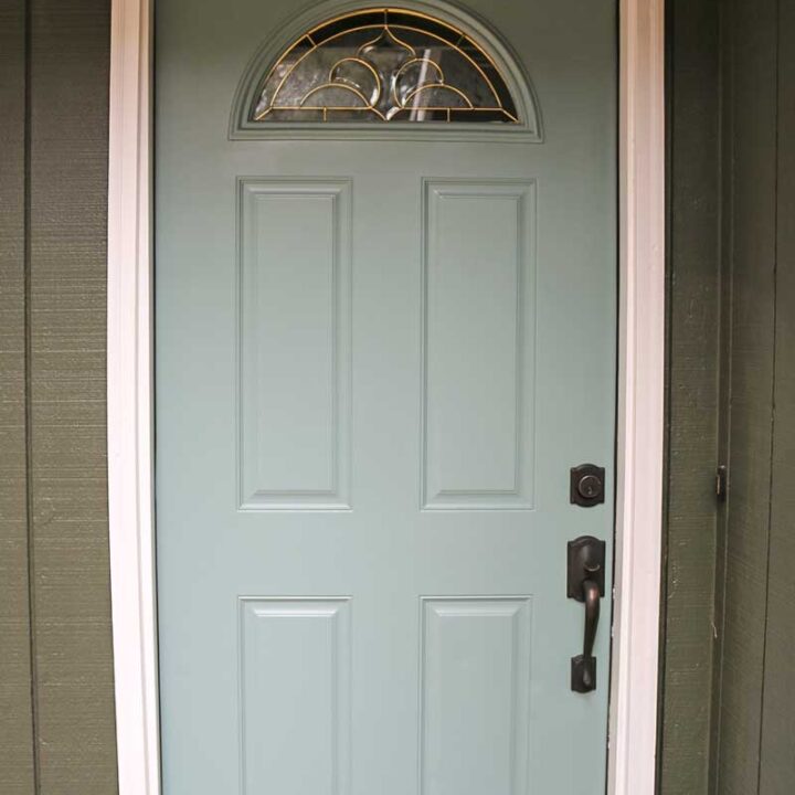 How To Paint Front Door