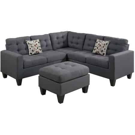 Gray sectional sales under 1000