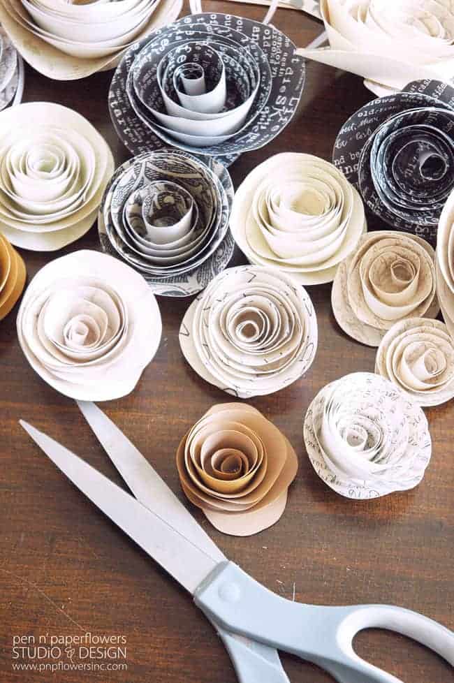 Easy Paper Flowers (Pen N' Paper Flowers for Tauni & Co)