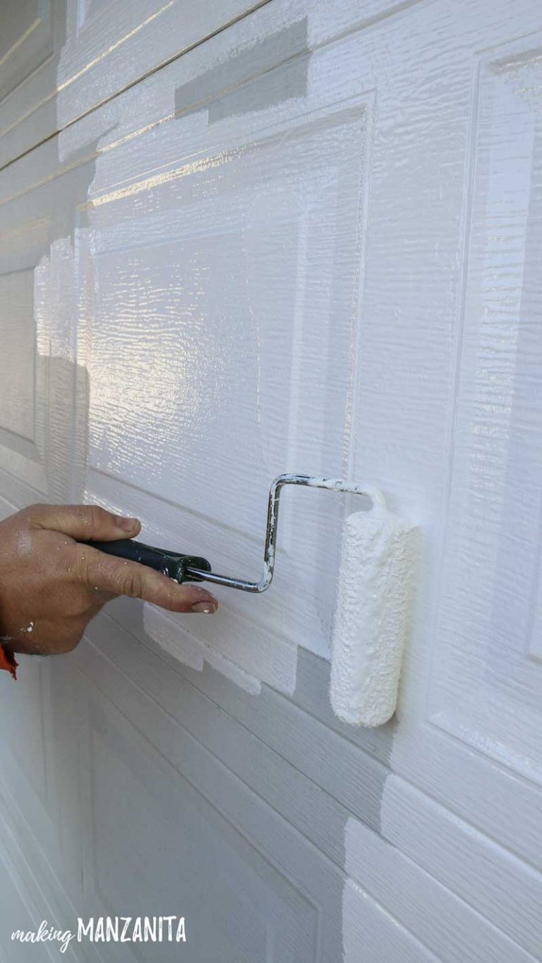 Easy Way To Instantly Improve Curb Appeal – How to Paint a Garage Door