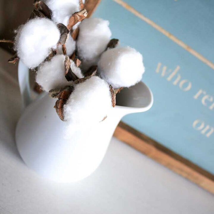 How To Make DIY Cotton Stems for  