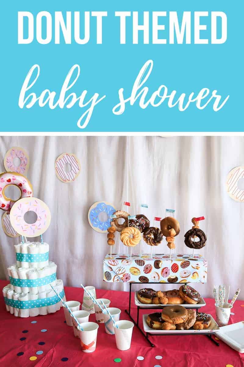 Donut Themed Baby Shower + Free Donut Printables