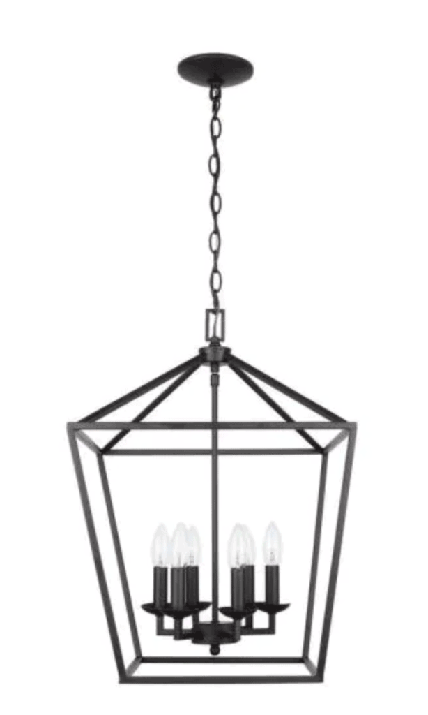 Black Metal Chandelier