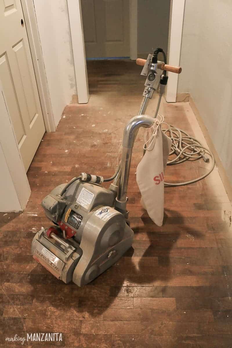 Hardwood Floor Refinishing Making Manzanita