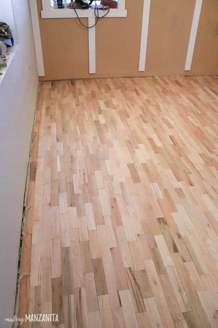 Hardwood Floor Refinishing Making Manzanita