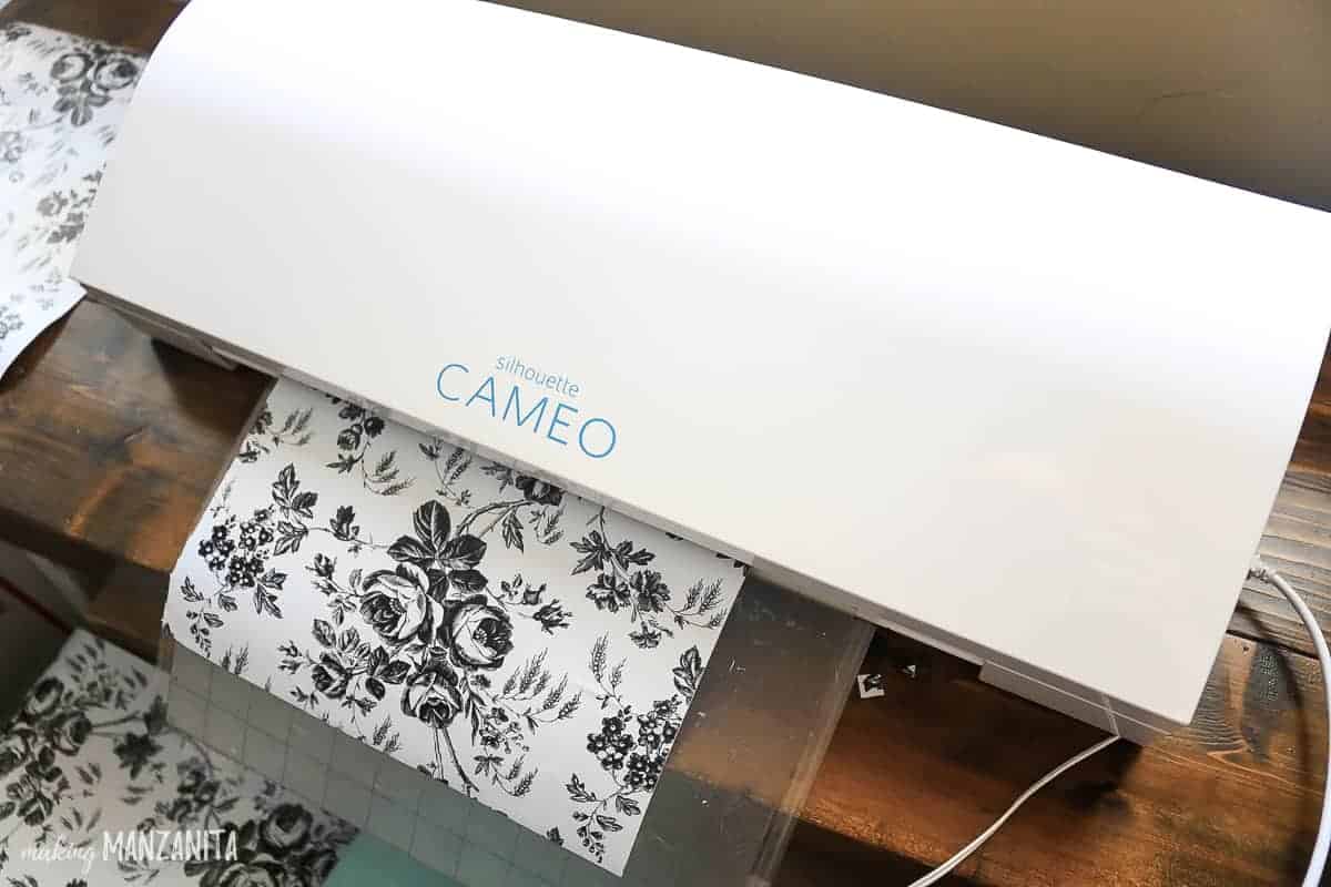 Cutting stencils with Silhouette Cameo