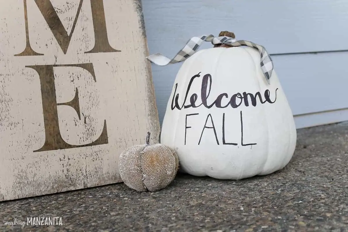 sharpie pumpkin