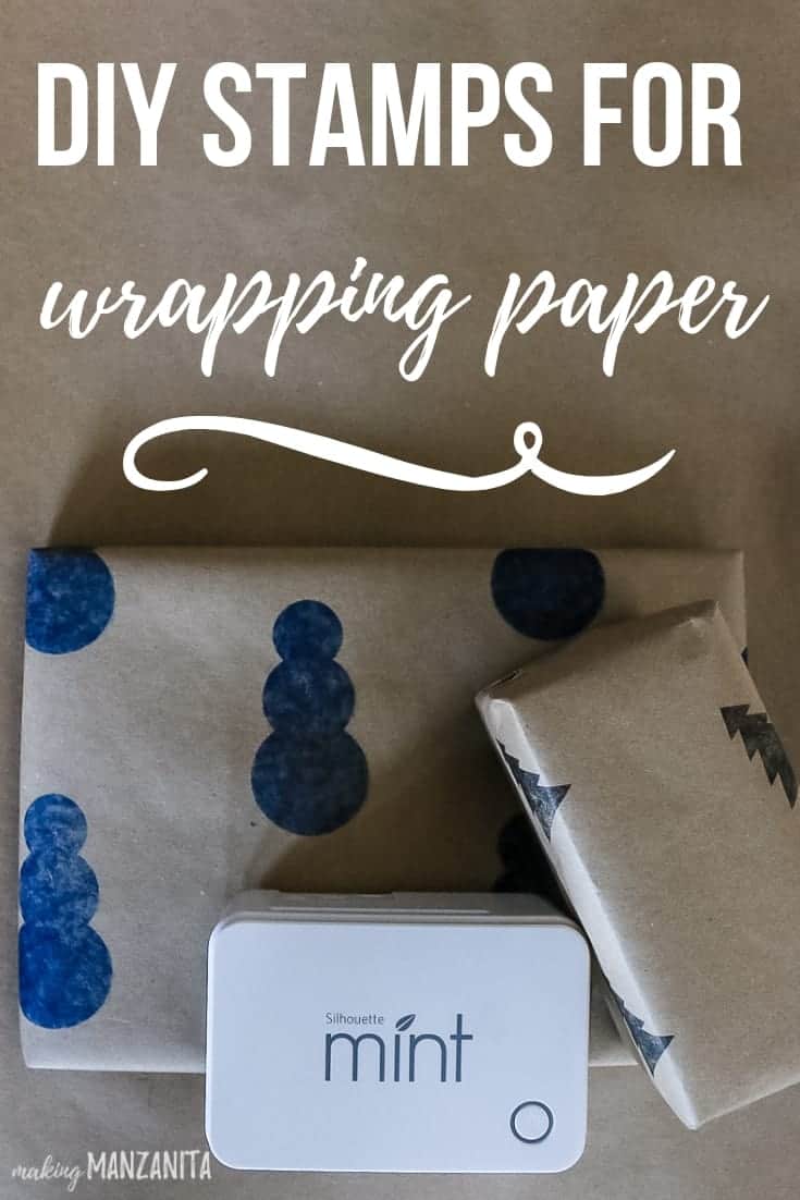 Here's how to make DIY stamped wrapping paper that's perfect for all your holiday gifting.