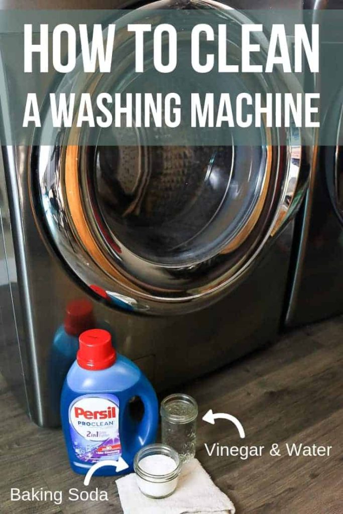 Learn how to clean your washing machine in just a few simple steps! Using natural cleaners like water, vinegar, and baking soda, you can erase smells and mildew from your washing machine