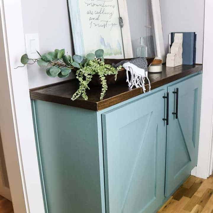 How To Build A Hallway Cabinet