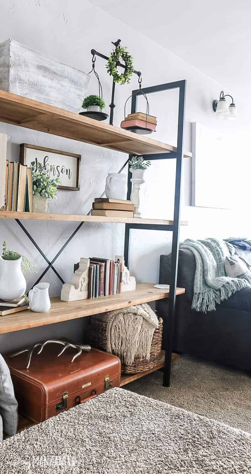 How To Decorate Shelving Like A Pro - Making Manzanita