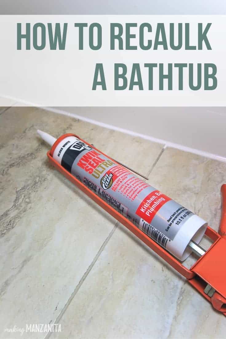 How to recaulk a bathtub: easy tips for recaulking old and cracked caulk