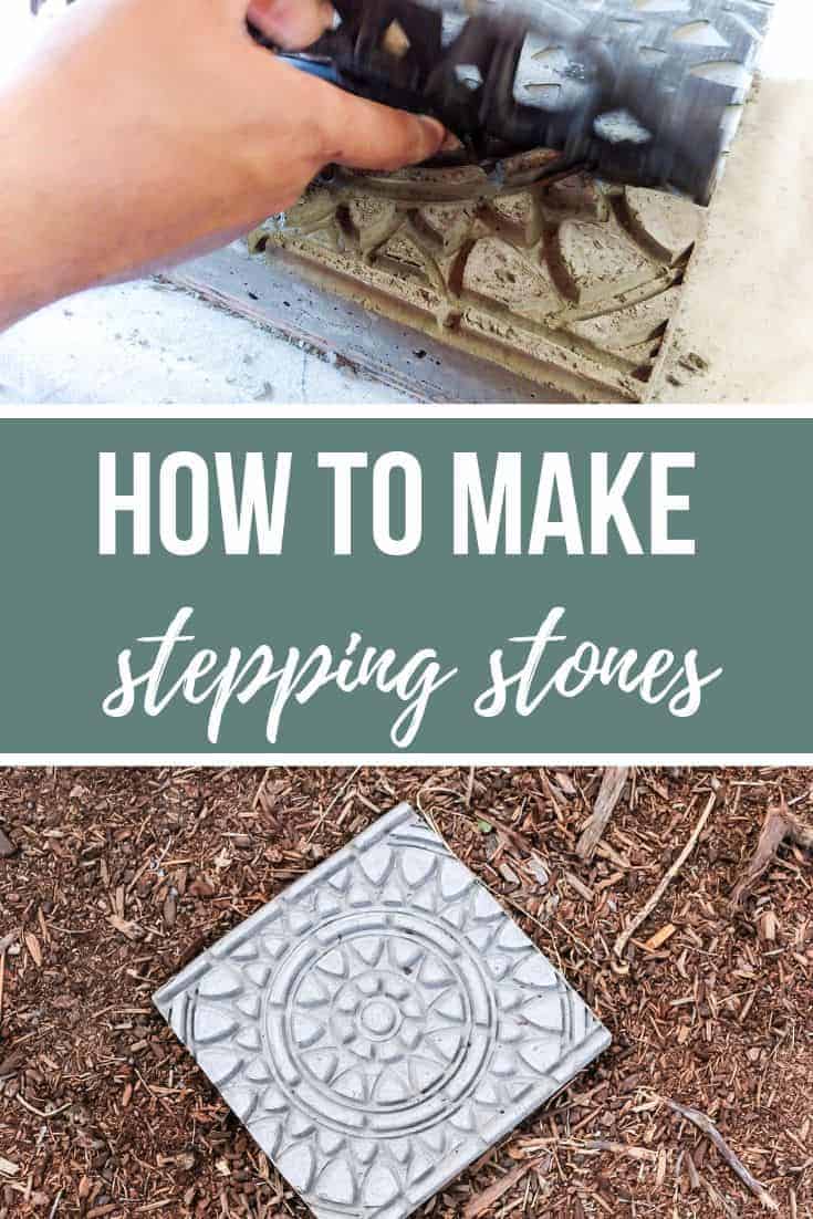 How to make DIY garden stepping stones: how to create fun and easy garden stepping stones with concrete