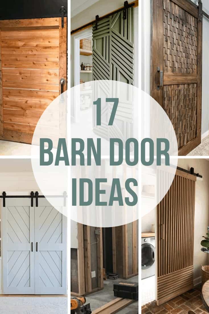 Looking for DIY barn door ideas? This collection of 17 barn door ideas have styles for every type of home decor.