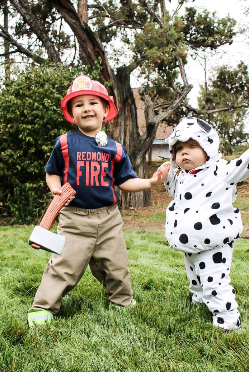 The Best DIY Firefighter Costume That Kids Will Love - Crafting A Fun Life