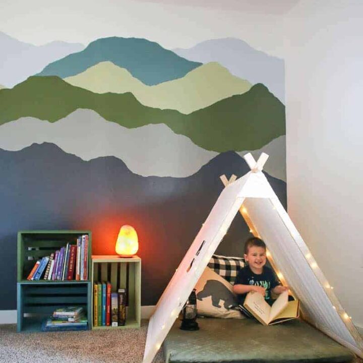 How To Make A Mountain Mural