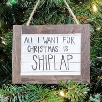 How To Make A Farmhouse Style Christmas Ornament