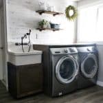 DIY Farmhouse Sink Cabinet for Laundry Room - Making Manzanita