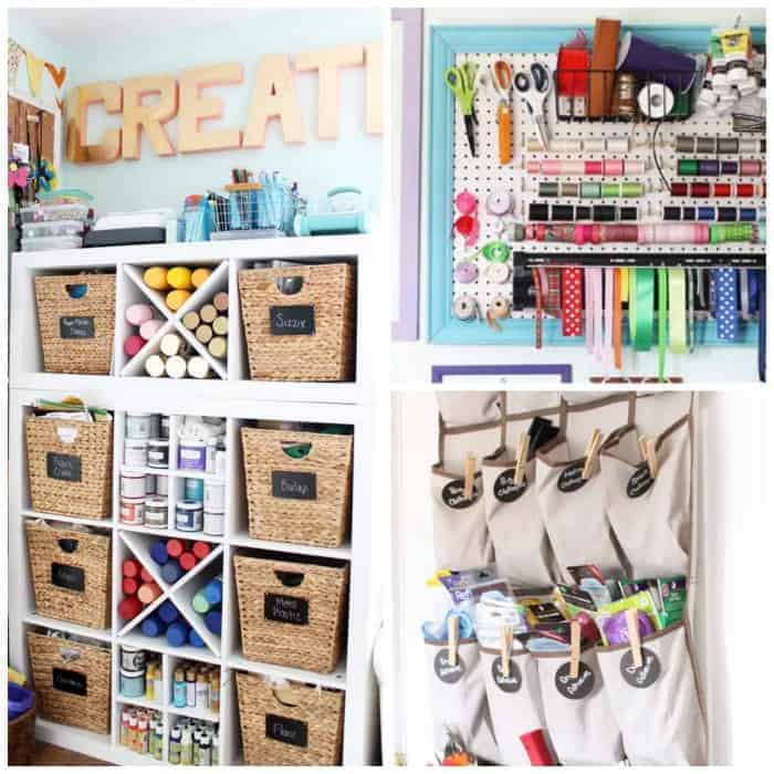 20 Clever Craft Paint Storage Ideas - Making Manzanita