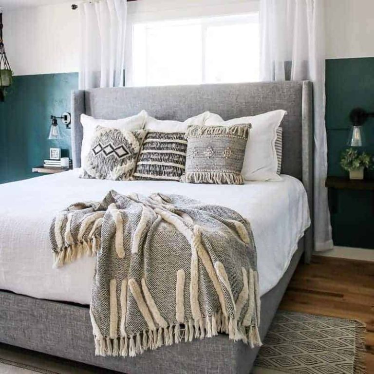 18 Gray Fabric Beds For Your Master Bedroom