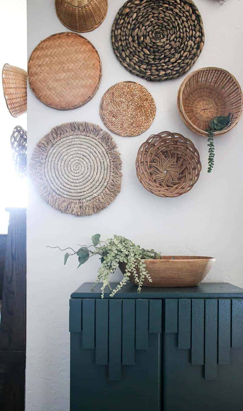 How to Create a Wicker Basket Wall | Making Manzanita