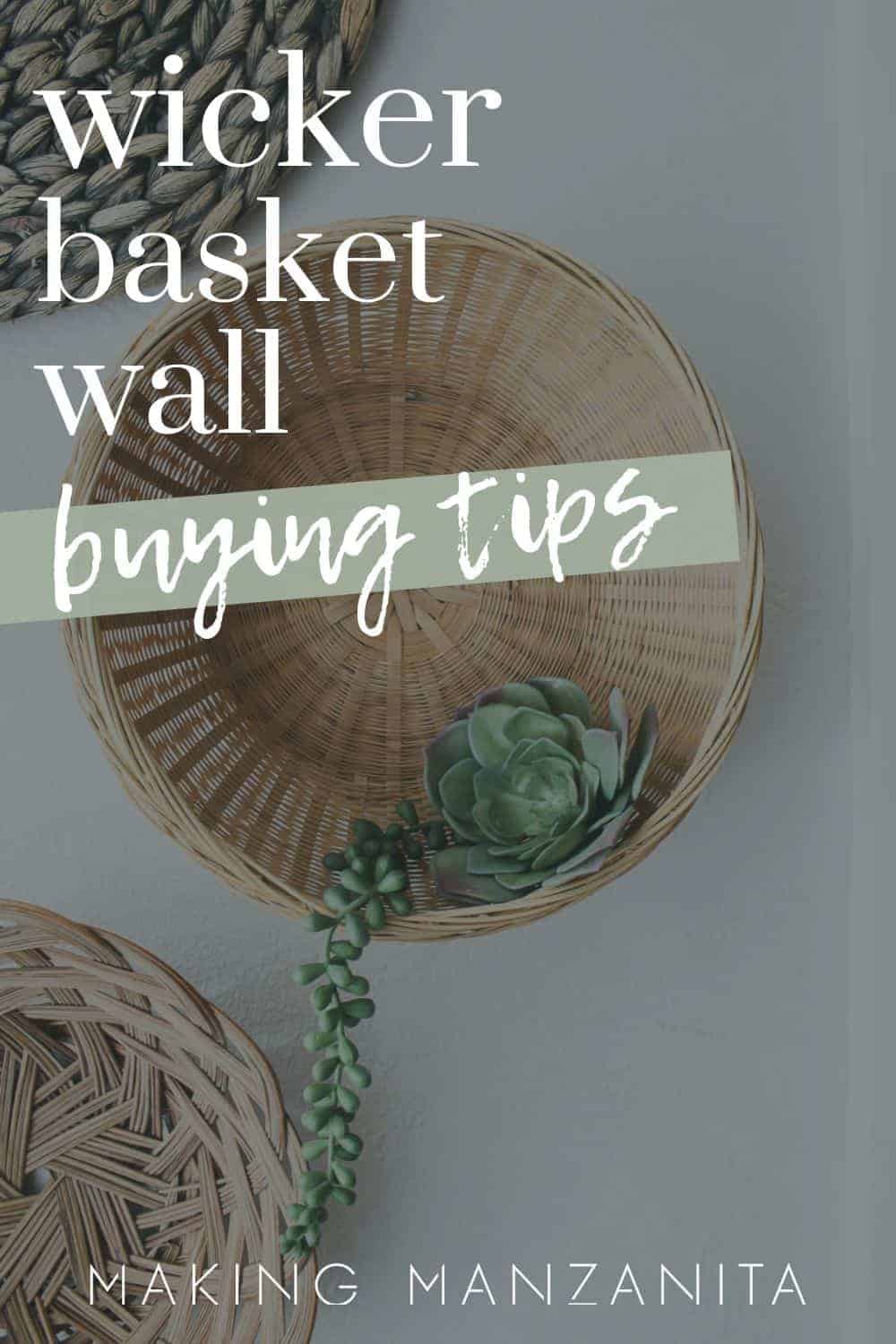 How to Create a Wicker Basket Wall | Making Manzanita