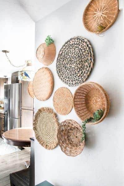 How to Create a Wicker Basket Wall | Making Manzanita