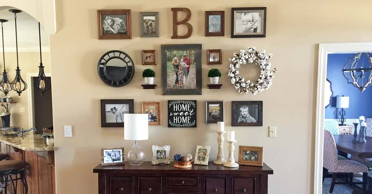 14 Creative Family Photo Wall Ideas - Making Manzanita