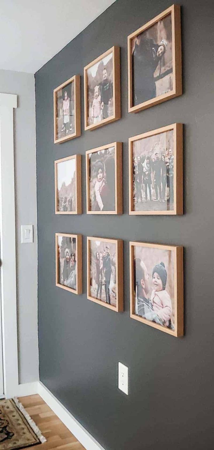 How To Hang A Grid Gallery Wall - Making Manzanita