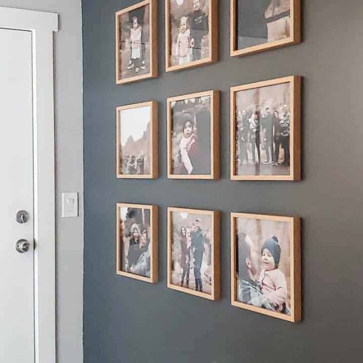 How To Hang A Grid Gallery Wall