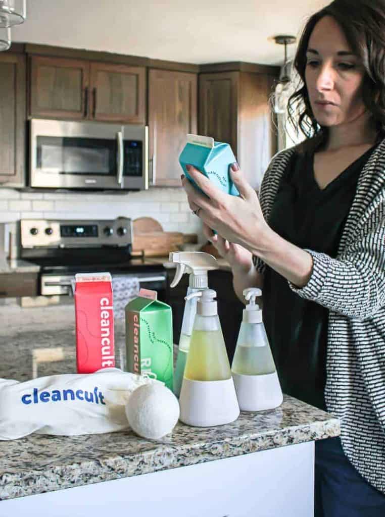 Cleancult's non-toxic home cleaning products help me feel great about cleaning my home